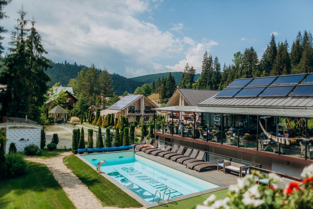Hotel Vedmezhyi Dvir Bukovel Eksteriør bilde