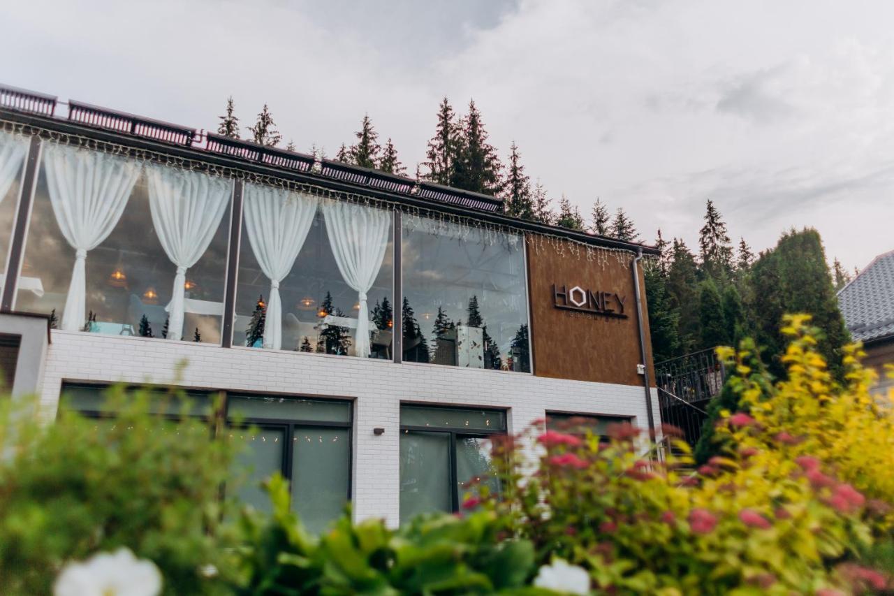 Hotel Vedmezhyi Dvir Bukovel Eksteriør bilde