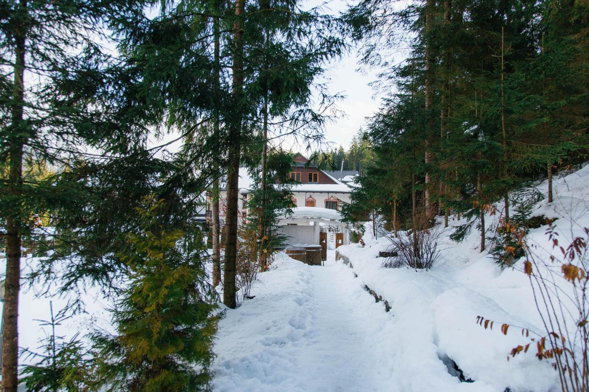 Hotel Vedmezhyi Dvir Bukovel Eksteriør bilde